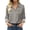 Grey, variant on Women's Satin Long Sleeve Shirt Women's Retro Flower Casual Printed Shirt Shirts for Women