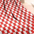 thumbnail image 3 of Red White Checkerboard Checkered Pattern Blanket,Comfortable Soft Flannel Throw Blanket,All Season,Warm Lightweight Blankets for Sofa Bed Couch Living Room Chair,30"x40", 3 of 4