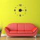 thumbnail image 5 of EeaseMX Reloj de pared DIY sin marco con números arábigos, adhesivo, arte moderno, silencioso, adhesivo acrílico 3D, decoración para el hogar, sala de estar y dormitorio - Negro (GZ-087A), 5 of 7