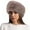 Brown, variant on Winter Hat With Ear For Cold Weather Knit Trapper Cap Beaver Hat