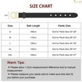 thumbnail image 6 of JASGOOD Women's Leather Belt Fashion Ladies White Belts for Jeans Dress, 6 of 7