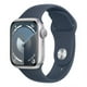 thumbnail image 1 of Apple Watch Series 9 Gps Plata De 45 Mm Azul Tormenta - S/m, 1 of 5