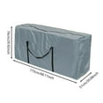 thumbnail image 2 of Extra Large Garden Cushion Storage Bag - Waterproof Heavy Duty 210D Oxford Fabric, UV Resistant Outdoor Cover with Handles for Patio Furniture, Christmas Tree, Blankets, 2 of 6