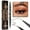 A, variant on Eyebrow Pencil, Microblade Eyebrow Pencil, Quadruple-Pronged Head Long Lasting Waterproof Eyebrow Pencil, Easy To Apply Natural Brow Colour Rendering