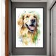 thumbnail image 3 of Hilo Algodón Ecológico Bordado Punto Cruz Con Perro Impreso 11CT 40x60cm, 3 of 9