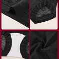 thumbnail image 5 of Womens Butt Lifting Panties High Waisted Full Coverage Briefs Solid Color Soft Stretchy Underwear Sleepwear Black XL, 5 of 6