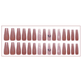 thumbnail image 1 of Uñas postizas navideñas Uñas con rayas y copos de nieve Uñas postizas navideñas para mujeres y niñas, 1 of 5