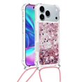thumbnail image 1 of Funda FOXDOCK para iPhone 17 Pro Max con Cuerda Ajustable, Brillo Líquido, Protección Antigolpes y Lente – Ideal para Regalo, 1 of 6