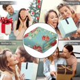 thumbnail image 5 of Wearable Blanket,Pioneer Flower Floral Print Pattern Hooded Wearable Flannel Blanket for Adults & Teens with Buckle,Winter Poncho Shawl Wrap Cape,50"x60", 5 of 5