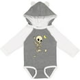 thumbnail image 3 of Inktastic Cute Dancing Skeleton Boys or Girls Long Sleeve Baby Bodysuit, 3 of 5