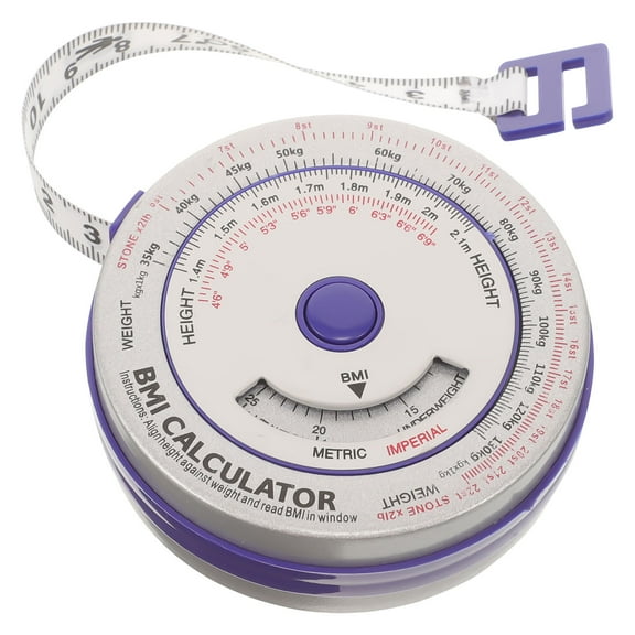 Topbathy Body Measurement Tape 1Pack Soft Body Measuring Tape Fitness Tracking Compact Design 2 Meter