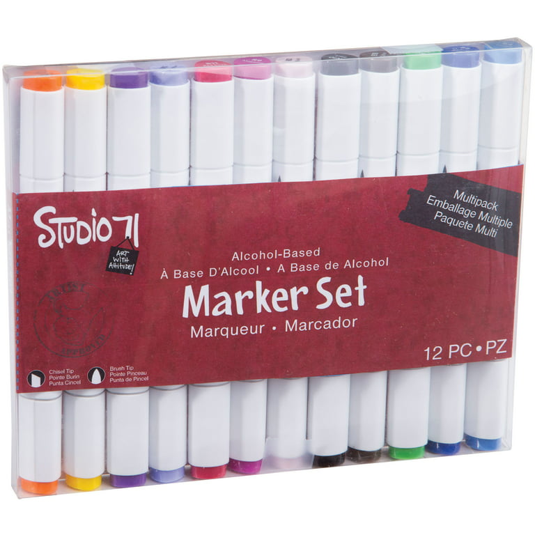 Alcohol Marker Review: Blick Studio Markers