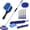 Blue Set, variant on 56.7"  Wash Brush Mop Kit Mitt Sponge with Long Handle  Cleaning Supplies Kit Tools  Washing Duster Exterior Scratch Free, Chenille Replacement  Extension Pole (Blue Set)