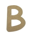 thumbnail image 1 of Wooden Letter Unfinished, Comic Book Font, Craft Cutout, 1 of 3