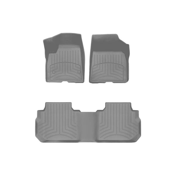 WeatherTech FloorLiner HP Custom Fit Floor Mats compatible with Blazer, Acadia - 1st & 2nd Row, Grey