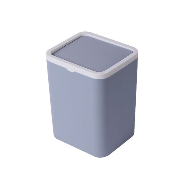 Cubiertas de Almacenamiento con Tapas Caja de Almacenamiento Cuadrada de Plástico, Pequeño con Tapa Cubierta de Basura de Mesa, Mini Mesa Del Hogar, Cubierta de la Cubierta de la Cama Cubiertas de Alm