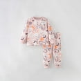 thumbnail image 2 of BOOMNY 2Pcs Girls Outfit Sets Bunny Graphic Long Sleeve Sweatshirts Pants Sets for Kids Comfy Clothing Set, 2 of 9
