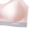 thumbnail image 4 of Dvprdro Girls Seamless Sports Bra Removable Pads Wireless Pull-On Breathable Soft Daily Wear Teen Training Active 1-Pack, 4 of 4