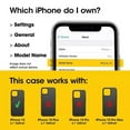thumbnail image 2 of OtterBox iPhone 15 Only - Defender Series Case - Baby Blue Jeans - with Screen Protector - Rugged & Durable - with Port Protection - Holster Clip Includes - Microbial Defense Protection, 2 of 9