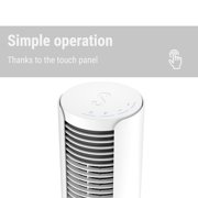 Stadler Form table fan Peter little with swing mode, touch panel and 4 speed settings, white