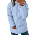 thumbnail image 2 of Pyhlmscde Women's Comfort with Hood Thick Cotton Coat, Puffer Jacket Womens, Winter Coats for Women, Winter Clothes for Women, 2 of 6