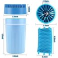thumbnail image 2 of Pet Paw Cleaner, Portable, Dog Paw Cleaner Accessory For Large And Normal Dogs, 2 of 3