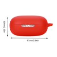 thumbnail image 2 of Estuche para auriculares Protector de carcasa para auriculares a prueba de polvo para JBL LIVE FLEX Red, 2 of 2