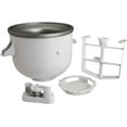 KitchenAid KICA0WH Frozen Machine, Ice Cream Maker Attachment for 8