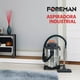 thumbnail image 2 of Aspiradora De Mano Foreman Industrial Acero Inoxidable Capacidad 35L Sólidos y Líquidos 2200W, 2 of 6