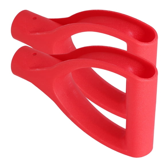 Hemoton 2pcs Plastic Shovel D Grip Handle Spade Handle Shovel Handle For Digging Raking Tools Shovel D Grip Handle Spade Snow Shovel Replacement Handle
