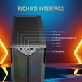 thumbnail image 4 of AQVIN Gaming PC Desktop Tower Intel Core i7 Processor Up to 4.6Ghz | 2TB SSD Storage 32GB DDR4 RAM |RTX 5060 8GB GDDR6 Video Card | WiFi Ready | RGB Fans | HDMI - Windows 11 Pro 64 bit, 4 of 5