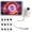 12 Light Effects, variant on ZDSSY 2-in-1 Starry Sky Projector Light, 360° Usb Night Light Projector