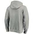 thumbnail image 3 of Men's Heather Gray Los Angeles Dodgers Cooperstown Collection Huntington Logo Fitted Pullover Hoodie, 3 of 3