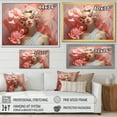 thumbnail image 4 of Designart "Pink Pastel Tones Portrait in Cubism Style VIII" Fashion Framed Wall Art - Glam Pink Fashion Woman Entryway Framed Wall Art Print, 4 of 6