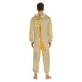thumbnail image 7 of IAUYY Unisex Adult Onesie Pajamas Ultra-Soft Crystal-Soft Fabric, Halloween Adult Onesie Pajamas Adults,With a Zipper Plus Size Onesie Pajamas, Cute Giraffe, 7 of 7