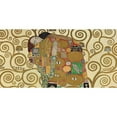 thumbnail image 3 of Klimt, Gustav 24x14 Black Modern Framed Museum Art Print Titled - The Embrace, 3 of 5