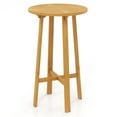 thumbnail image 6 of Gymax 24'' Bar Height Table w/ Footrest Patio Bistro Table for Indoors Outdoors, 6 of 6