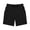 Black, variant on Kids Girls Solid Color Athletic Shorts Above Knee Mini Length Loose Fit Breathable Fabric Elastic Waistband Bottoms for Sports Activities Red 7 Years-8 Years