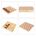 thumbnail image 4 of Juego De Mesa De Ajedrez, Tablero De Ajedrez De Madera Portátil Plegable Para, 4 of 7