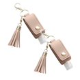 thumbnail image 1 of Oleegame 2PC Travel Bottle And Keychain Holder Refillable Empty Bottles For Hand Sanitizer Pink, 1 of 2