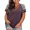 Purple, variant on Langwyqu Womens Plus Size Short Sleeve T-Shirts Summer Casual V-neck Striped Leopard Loose Tees L-5XL