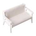 thumbnail image 3 of 1:12 Scale Miniature Sofa Simulation for Mini Room Micro Landscape Dollhouse White Big, 3 of 8