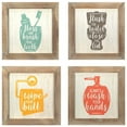 thumbnail image 1 of Stratton Home Decor "Floss, Flush, Wipe, Wash" Cute Decorative Bathroom Wall Art, 1 of 6