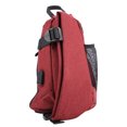 thumbnail image 4 of Bolso bandolera impermeable rojo con diseño antirrobo y carga USB para aventuras al aire libre, 4 of 8
