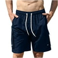 thumbnail image 4 of Inleife Mens Shorts Casual Beach Work Casual Short Trouser Short Pants for Men, 4 of 7