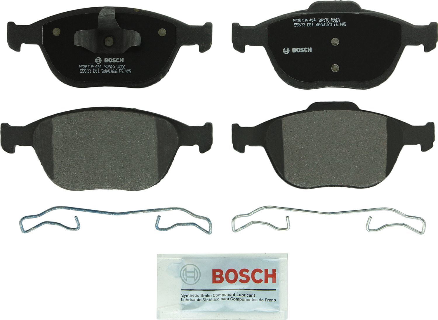 Bosch BP970 QuietCast Premium Disc Brake Pad Set