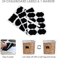 thumbnail image 4 of Airtight Food Storage Containers with Lids, Plastic Kitchen and Pantry Storage Jars for Cereals, Dry Food, Flour and Sugar, BPA Free, 4 of 6