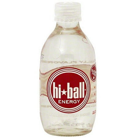 Hiball Energy Wild Berry Energy Sparkling Water, 10 oz (Pack of 12)