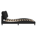 thumbnail image 6 of vidaXL Bed Frame with Headboard Mattress Foundation Furniture Faux Leather, 6 of 134