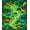 Green, Pattern 4, variant on Flatwoven High Traffic Area Rug, Whimsical Dino Raceway Design, Non Slip, Stain Resistant, Washable Area Rugs for Living Room, Bedroom(Green, 4X6)